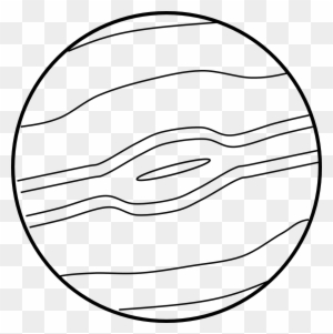 Jupiter Planet Clipart Pics About Space 2 Image - Planet Clip Art Black And White