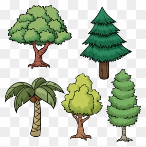 Tree Drawing Cartoon Pine Cartoon Picture Of Trees Free Transparent Png Clipart Images Download