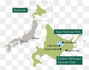What Is The Mizu No Kamuy Tourism Area - Kushiro Shitsugen National Park Map
