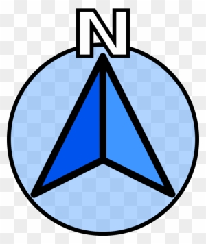 north on a compass