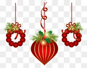 Christmas Decorations Images Free Cliparts Co Transparent - Christmas Decorations Clipart Transparent Background