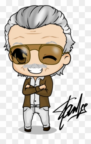 Stan Lee By Mibu No Ookami - Stan Lee - Free Transparent PNG