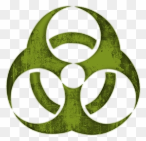 Green Biohazard Symbol Clipart - Biosafety Level 2 Sign