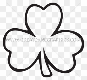 St Patrick's Day Shamrock Coloring