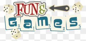 Fun & Games Svg Scrapbook Title Games Svg Cut Files - Fun & Games
