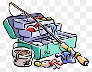 clp art tackle box Tacklebox - Fishing Tackle Box Clipart