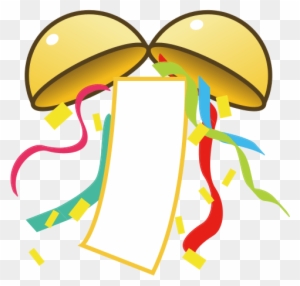 Image Result For Confetti Emoji - Party Emoji Svg - Free Transparent