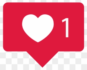 Instagram Love Stiker Story Comment Icon Logo - Instagram Like Sticker Transparent