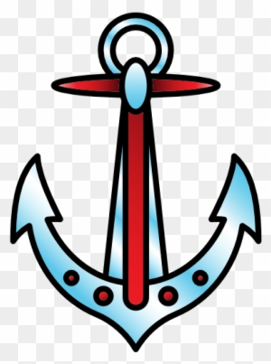 Anchor Free Icon - Old School Tattoo Anchor Png