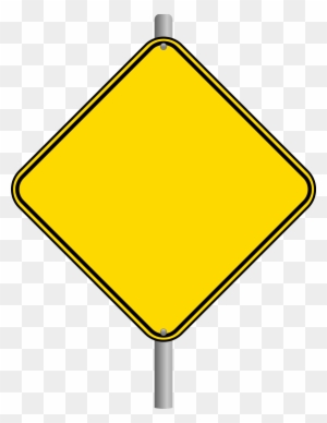 Blank - Newspaper - Clipart - Blank Road Sign Transparent