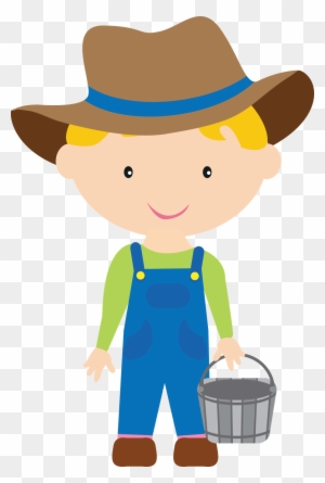 Fazenda 2 - Minus - Farm Boy Clipart