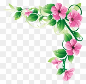 Flowers Borders Png Image Png Image - Flowers Clip Art Border