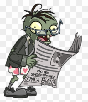 Newspaper Zombie Pvz2 Hd - Pvz 2 Newspaper Zombie