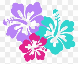 Flower Clipart No Border - Luau Flowers Clip Art