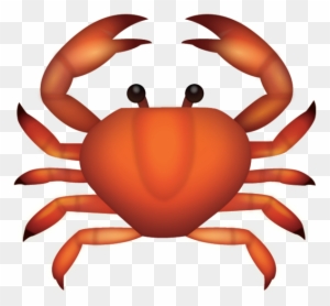 Crab Iphone Emoji Jpg - Emoticone Crabe