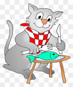 Cat Eating Clipart, Transparent PNG Clipart Images Free Download -  ClipartMax