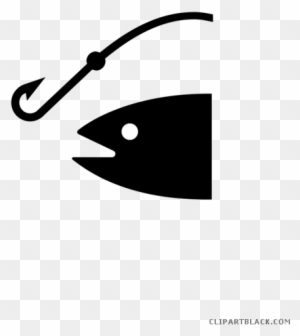 Bass Fish Animal Free Black White Clipart Images Clipartblack - Fishing Clip Art