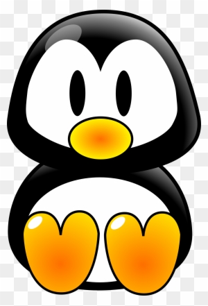 Clip Art Chovynz Baby Tux Linux Scallywag March Clipart - Penguin Clip Art