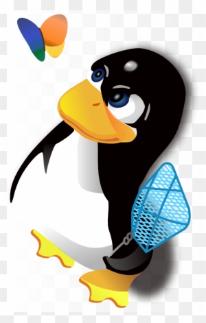 Penguin, Antarctica, Cold, Polar, Cartoon - Linux Tux Funny