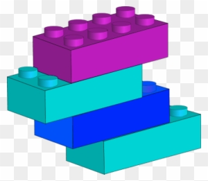 Attach Pattern - Lego Bricks Clipart