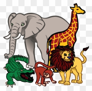 Fauna Of Africa Baby Jungle Animals Clip Art - Slogans On Save Animals