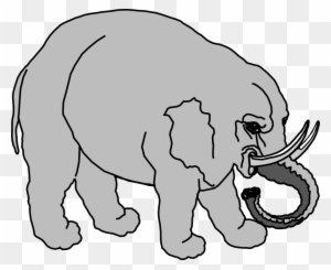 Elephant Large 900pixel Clipart, Elephant Design - Big Artclip