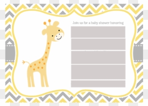 Error Message - Baby Shower Invitation Neutral