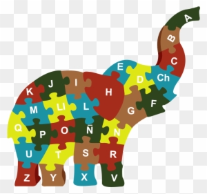 Digital Posterized Version Of An Elephant - Indian Elephant