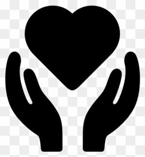 Shapes Clipart Black And White Download Hands Holding Heart Icon Free Transparent Png Clipart Images Download