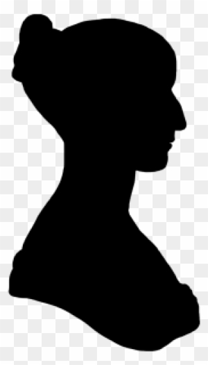 Face Silhouette Of Woman - Victorian Woman Silhouette