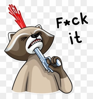 Dying - Criminal Raccoon Stickers - Free Transparent PNG Clipart Images ...