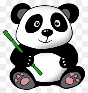 cute panda drawing easy