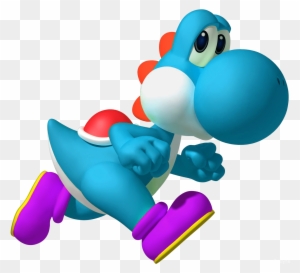 Super Mario: Sky Blue Yoshi Egg 2D by Joshuat1306 on DeviantArt