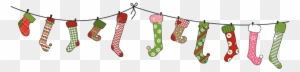 Divider2 Christmassmaller - Crazy Christmas Sock Clipart