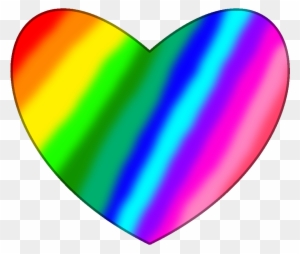 Rainbow Heart Clipart Transparent Png Clipart Images Free Download Clipartmax