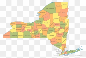State Of New York Map Clip Art At Clker - New York Map Clipart, clipart