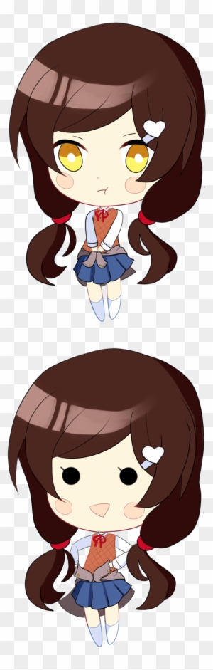 Featured image of post Ddlc Chibi Base This chibi popped in the middle of the other words after i clicked a word i though would apply to yuri i ve noticed that there are some codes with base64 written in the urls from the chibi images from