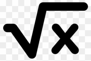 Square Root Of X Transparent Png - Square Root Image Transparent
