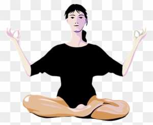 Yoga Woman Practice Healthy Exercise Medit - Yoga Clip Art