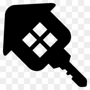 House Key Real State Business Symbol Vector - Home Key Icon Png
