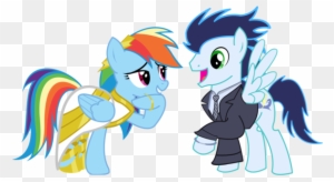 Pony Wedding Commission - Soarin X Rainbow Dash Mlp Gif