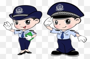 Animated Police Officer