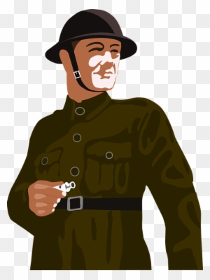 Cartoon Soldier Cliparts 18, Buy Clip Art - World War 1 Cartoon Soldier