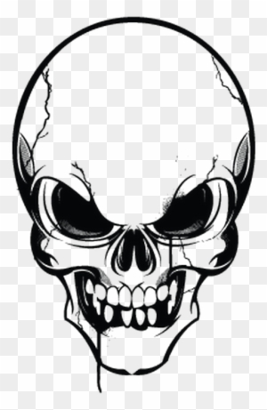 Human Skull Symbolism Clip Art - Skull Logo Vector Png