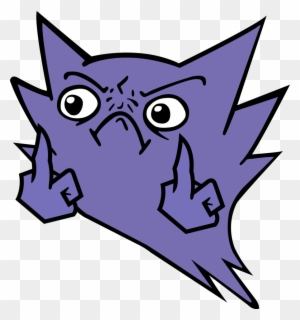 A Skeleton Popped Out “haunter” - Haunter Used Mean Look
