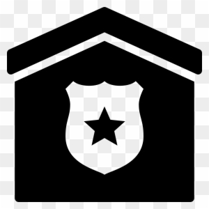 Police Station Icon - Police Station Symbol Png