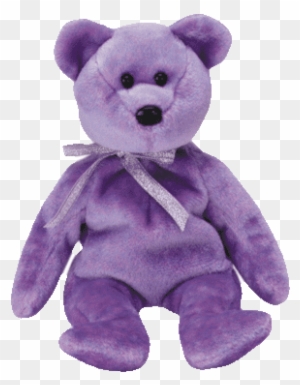 purple bear beanie boo