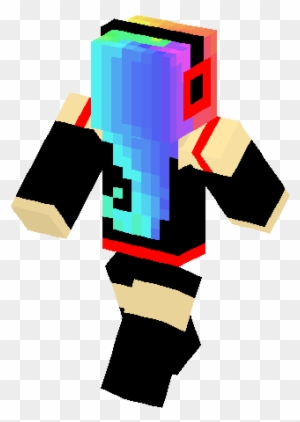 Emo Rainbow Blaze Minecraft Mob Skin