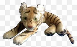 Vintage Steiff Bengal Tiger 1952-1953 Large Stuffed - Stuffed Toy