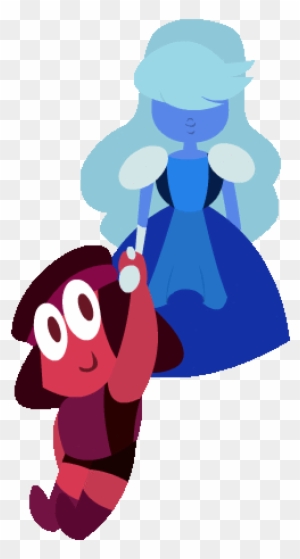 Anime - Steven Universe Moving Animated Gif Ruby And Sapphire